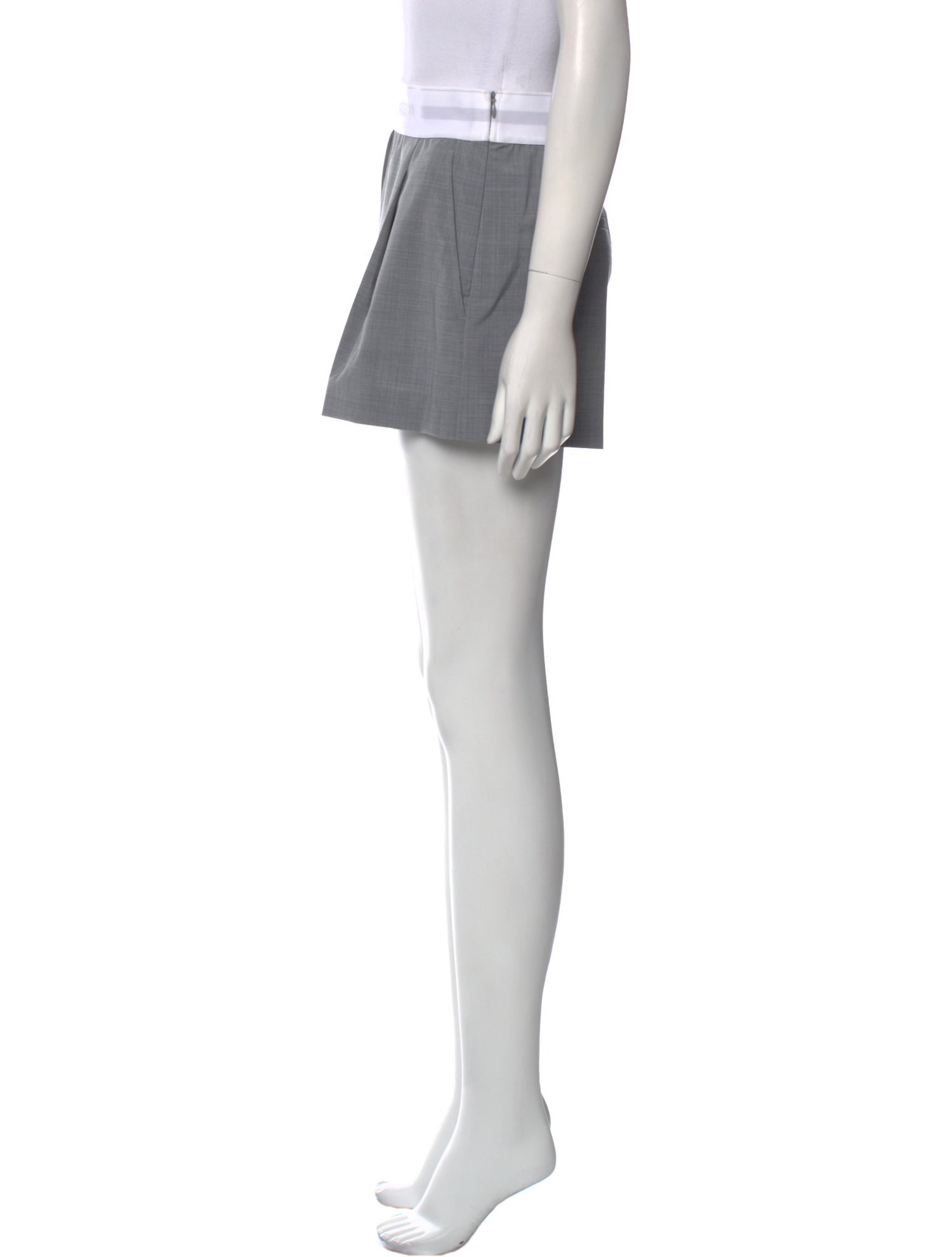 Alexander Wang Wool Mini Shorts