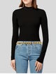 Alexander Wang Skinny Metal Belt