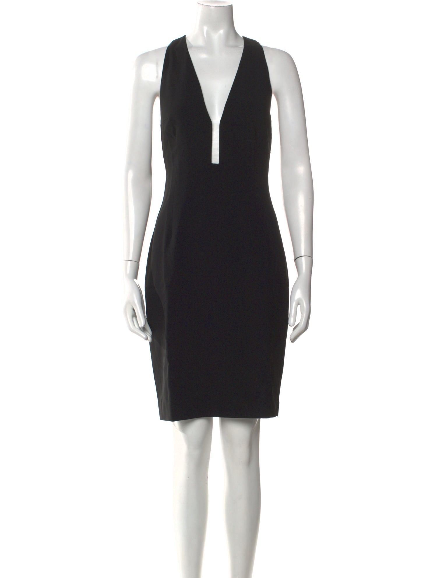 Alexander Wang V-Neck Knee-Length Dress
