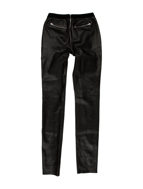 Alexander Wang Leather Skinny Leg Pants