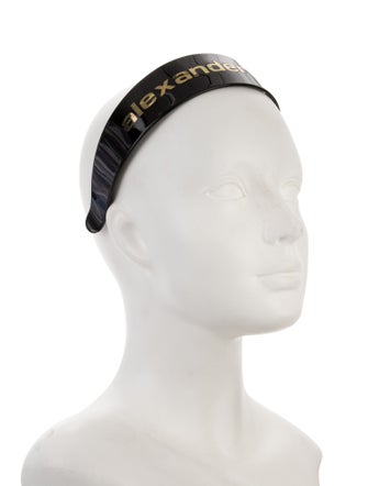 Alexander Wang Alexander Wang Gold Logo Headband
