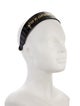 Alexander Wang Alexander Wang Gold Logo Headband