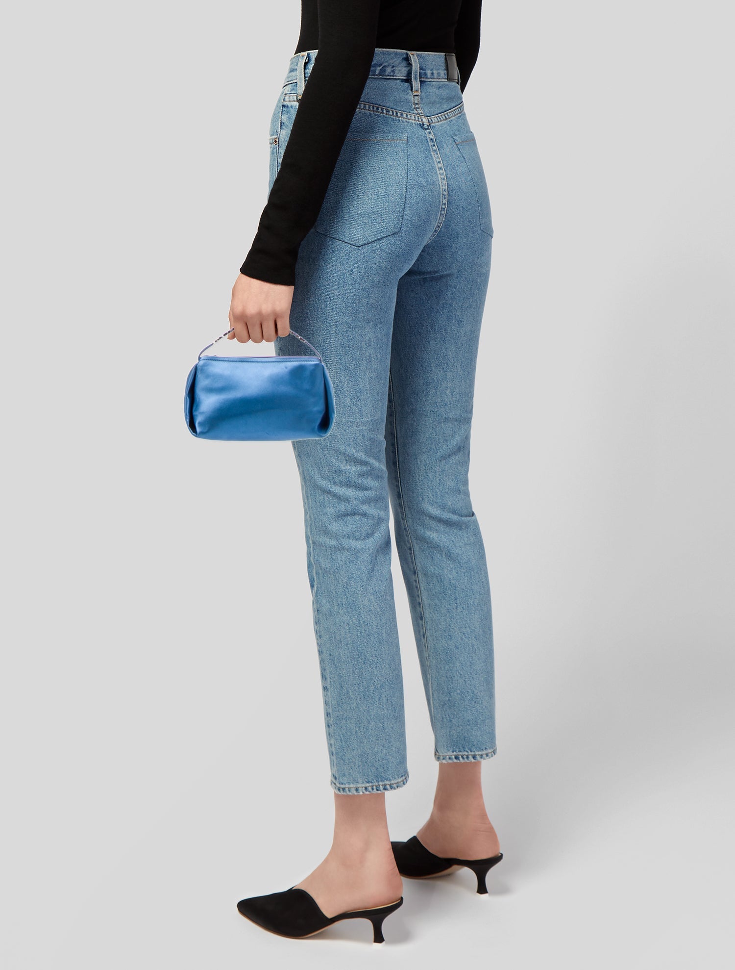 Alexander Wang Satin Top Handle Bag