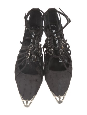 Alexander Wang Satin Slingback Pumps