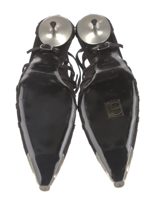 Alexander Wang Satin Slingback Pumps