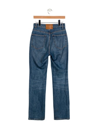 Alexander Wang High-Rise Wide Leg Jeans