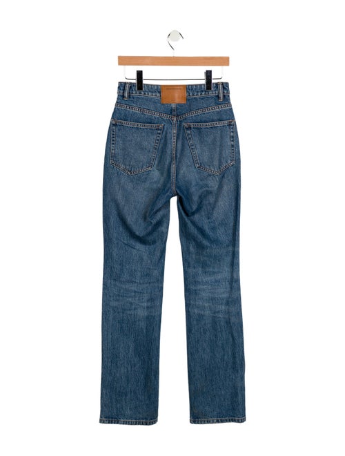 Alexander Wang High-Rise Wide Leg Jeans