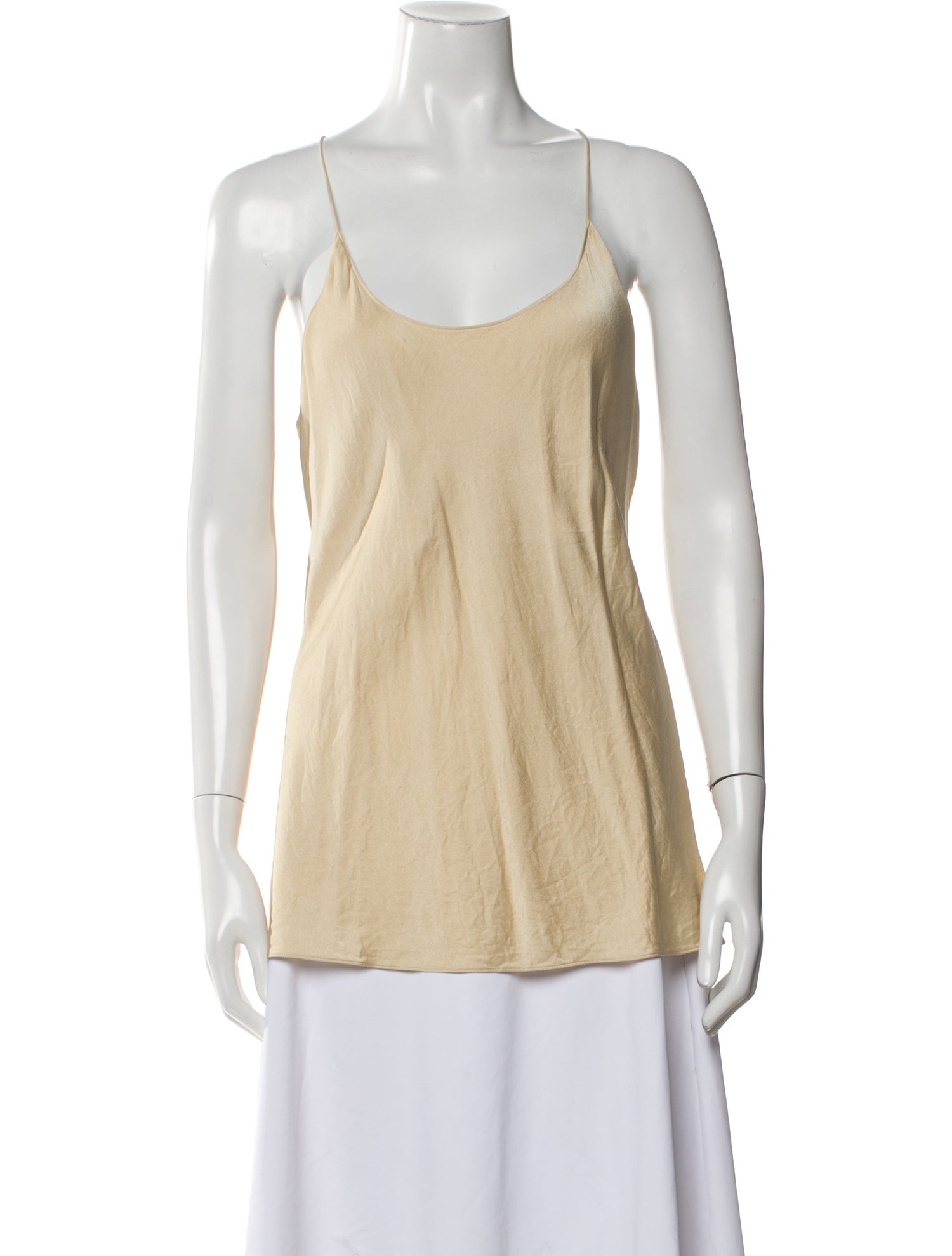 Alexander Wang Scoop Neck Sleeveless Top