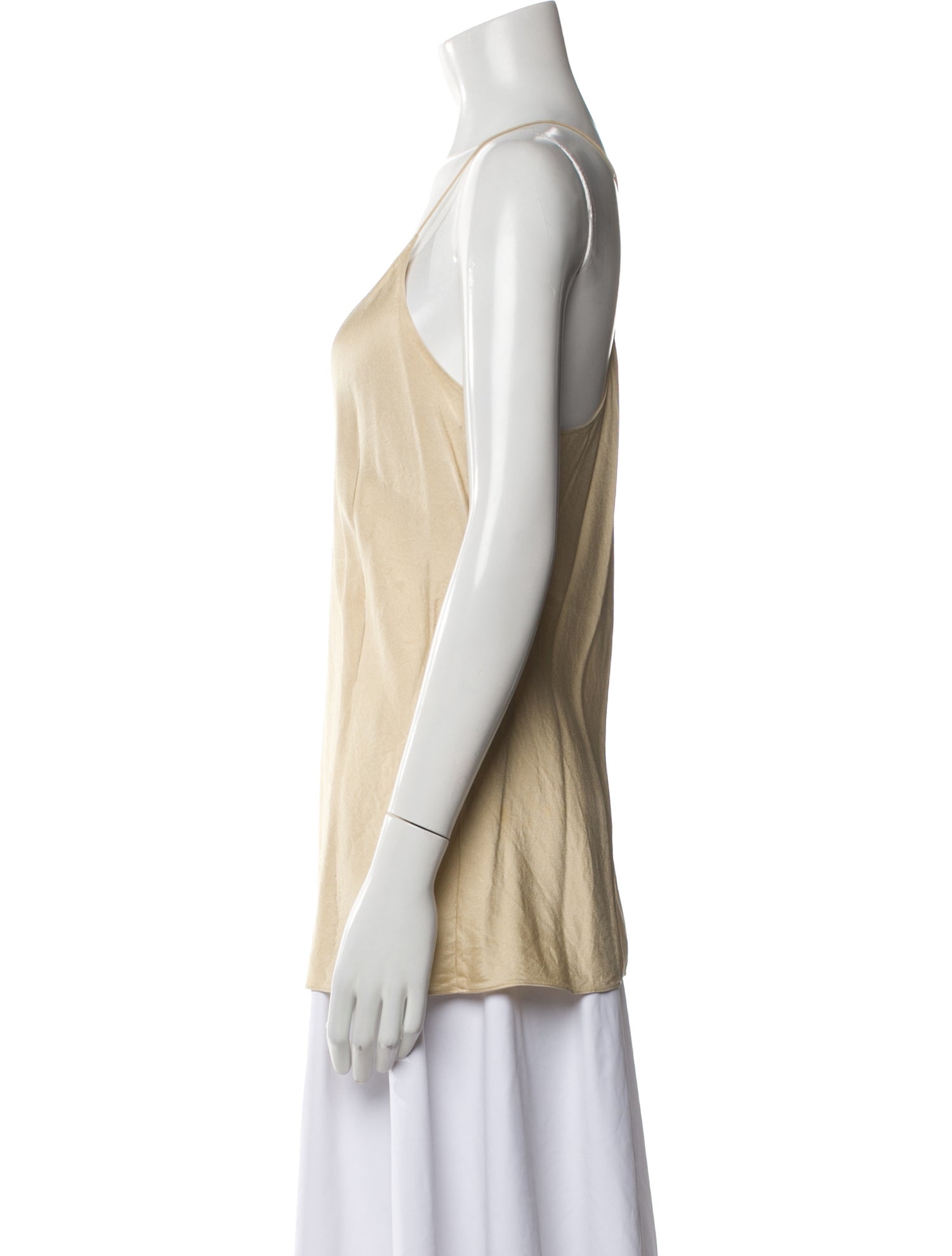 Alexander Wang Scoop Neck Sleeveless Top