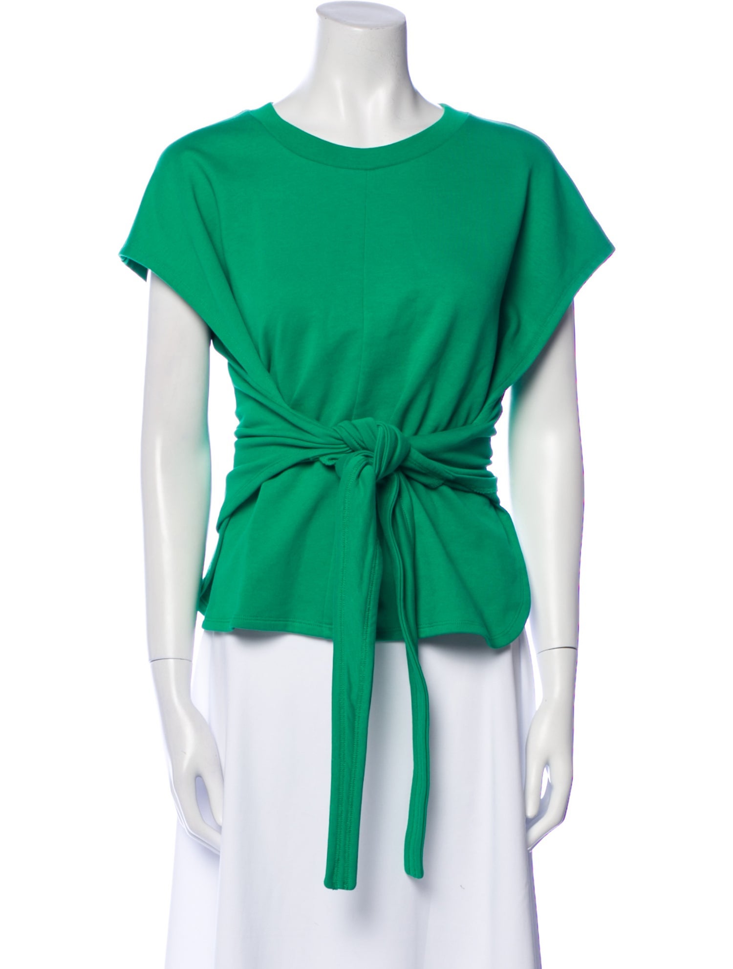 Alexander Wang Crew Neck Short Sleeve Top