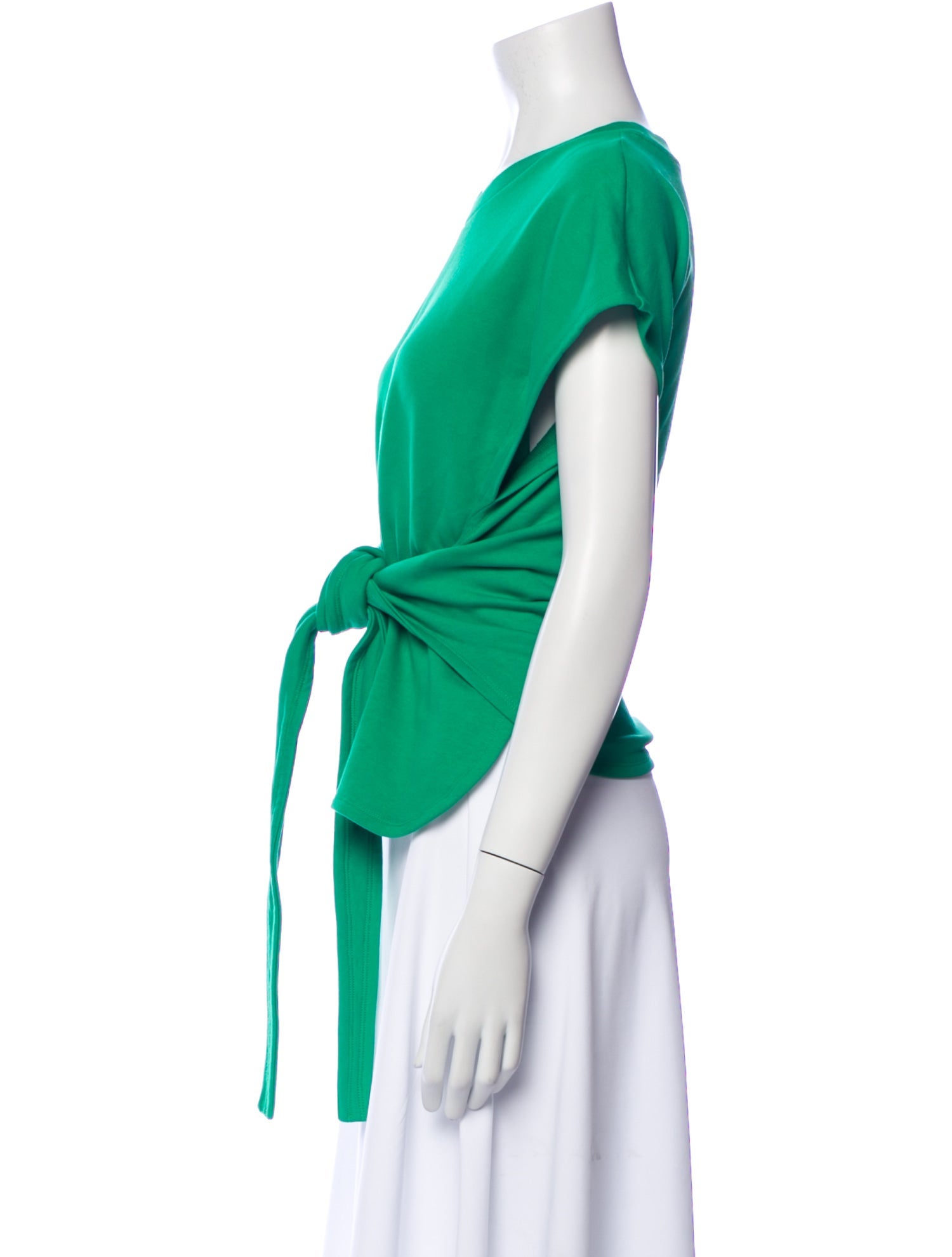 Alexander Wang Crew Neck Short Sleeve Top