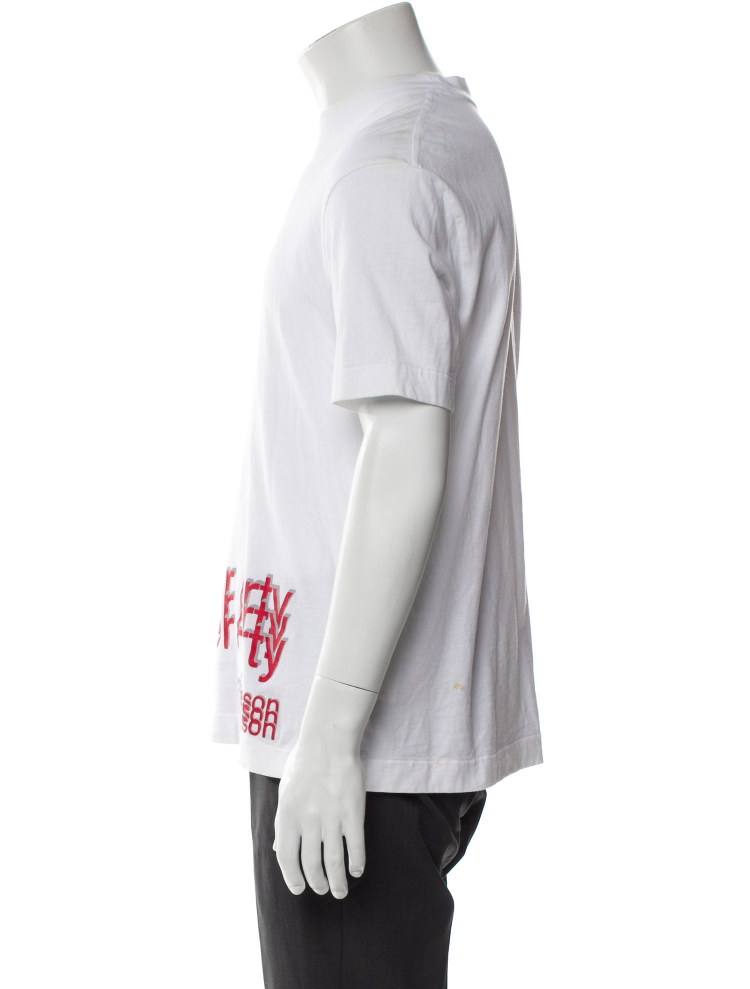 Alexander Wang Graphic Print Crew Neck T-Shirt