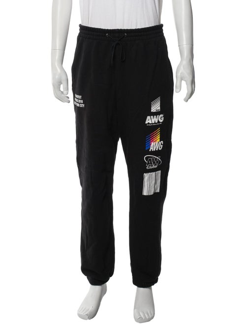 Alexander Wang Graphic Print Lounge Bottoms