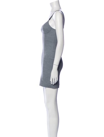 Alexander Wang V-Neck Mini Dress