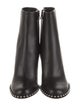 Alexander Wang Leather Studded Accents Boots