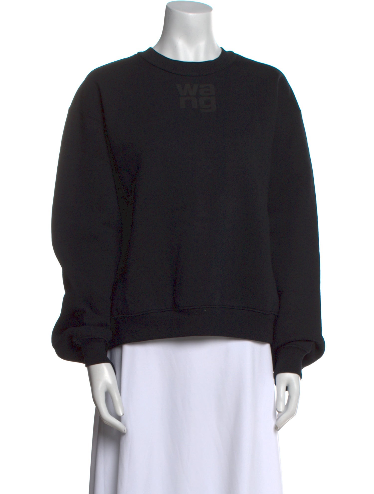 Alexander Wang Crew Neck Long Sleeve Sweatshirt