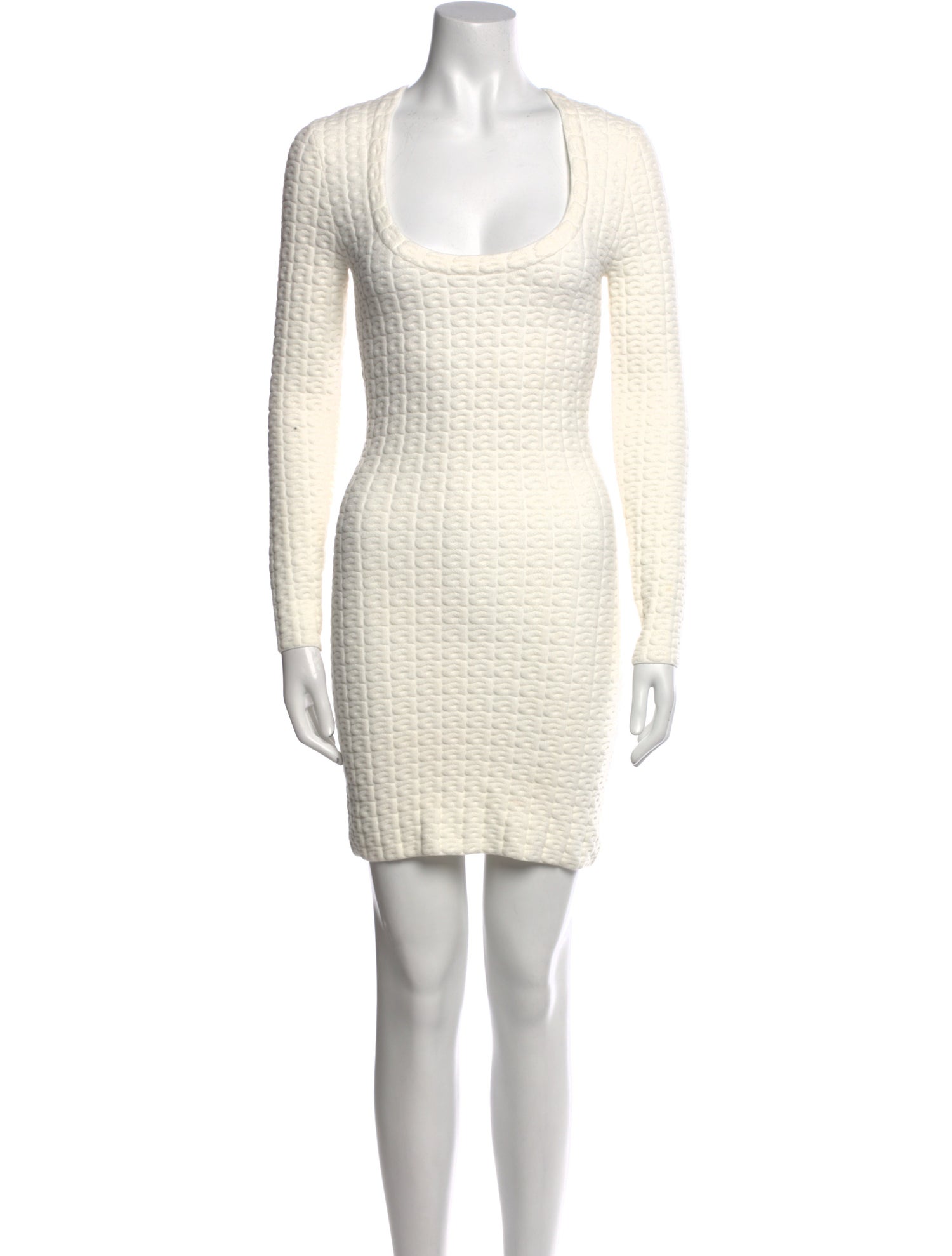 Alexander Wang Scoop Neck Mini Dress