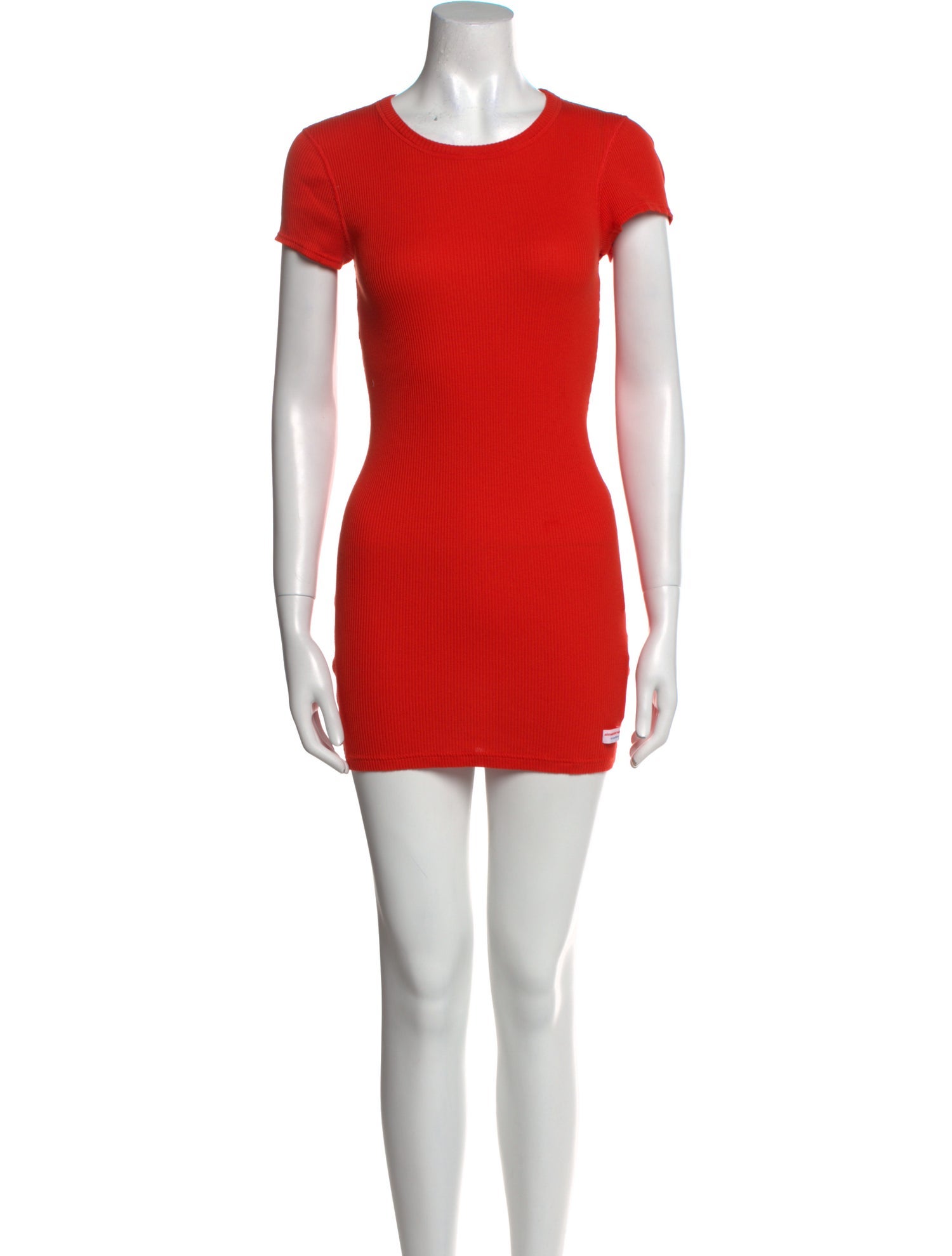 Alexander Wang Crew Neck Mini Dress