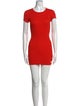 Alexander Wang Crew Neck Mini Dress