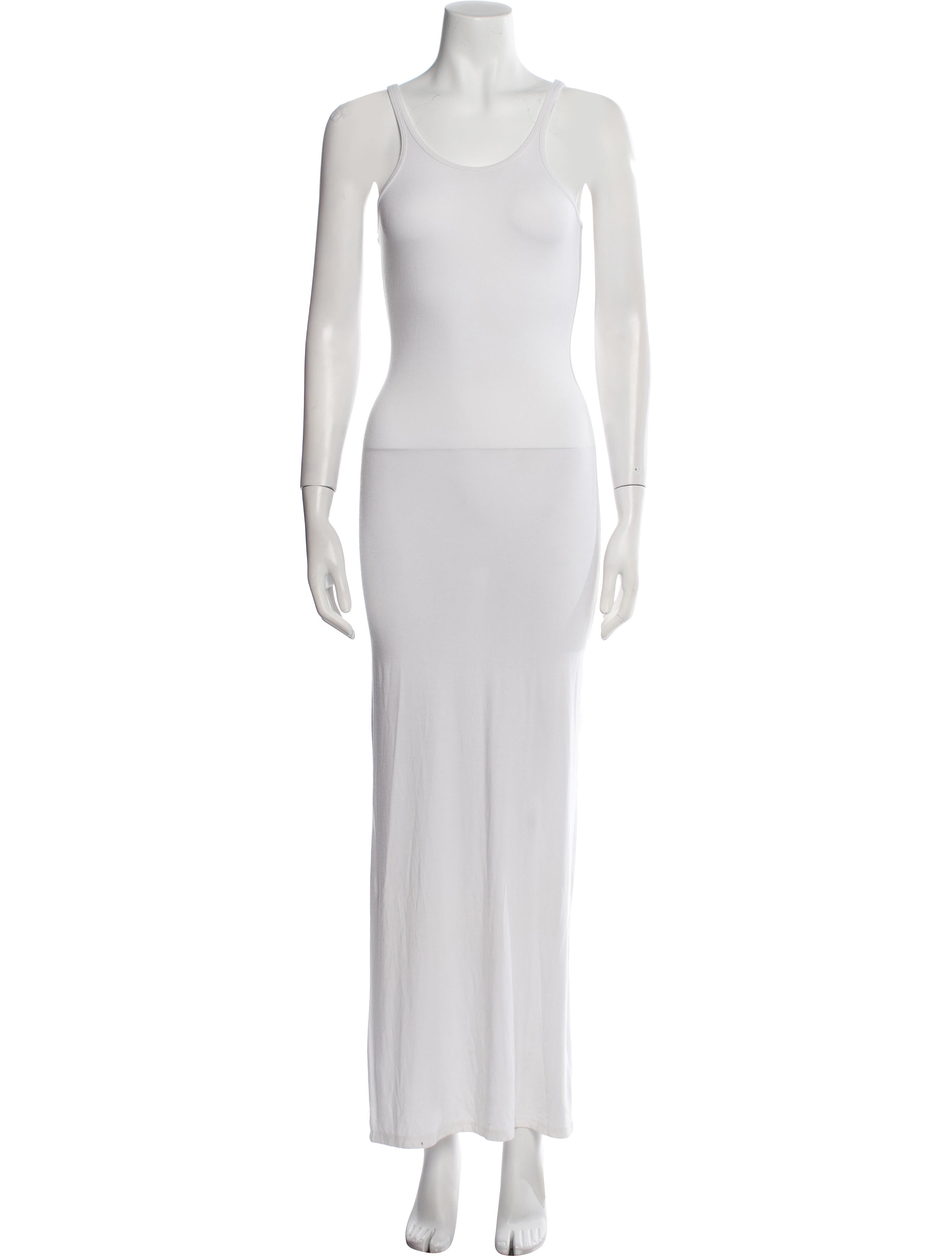 Alexander Wang Scoop Neck Long Dress