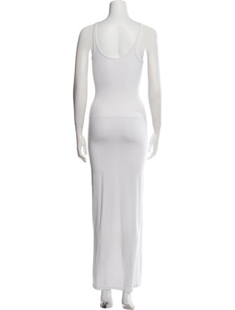 Alexander Wang Scoop Neck Long Dress