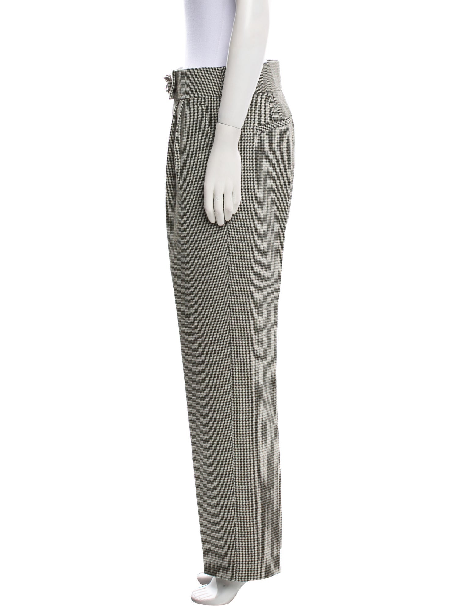 Alexander Wang Wool Straight Leg Pants