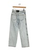 Alexander Wang High-Rise Straight Leg Jeans