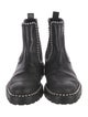 Alexander Wang Leather Studded Accents Chelsea Boots
