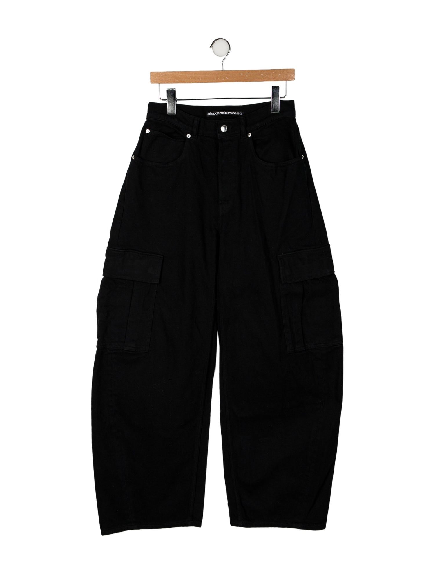 Alexander Wang High-Rise Wide Leg Jeans
