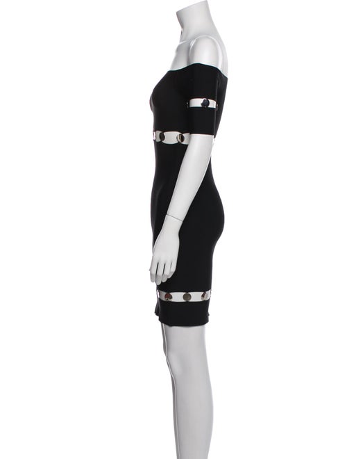 Alexander Wang Off-The-Shoulder Mini Dress