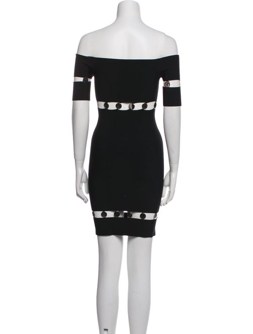 Alexander Wang Off-The-Shoulder Mini Dress