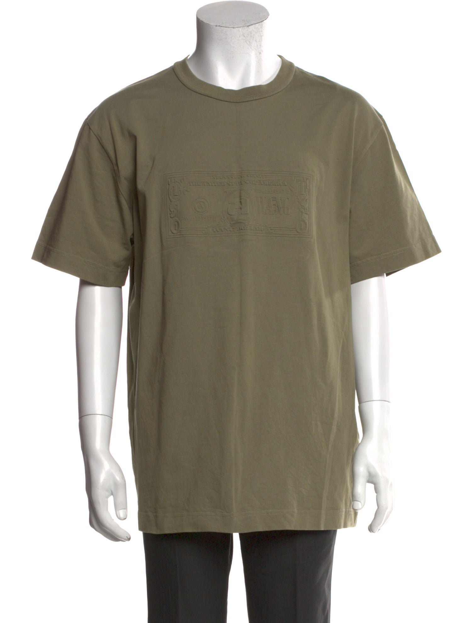 Alexander Wang Crew Neck Short Sleeve T-Shirt
