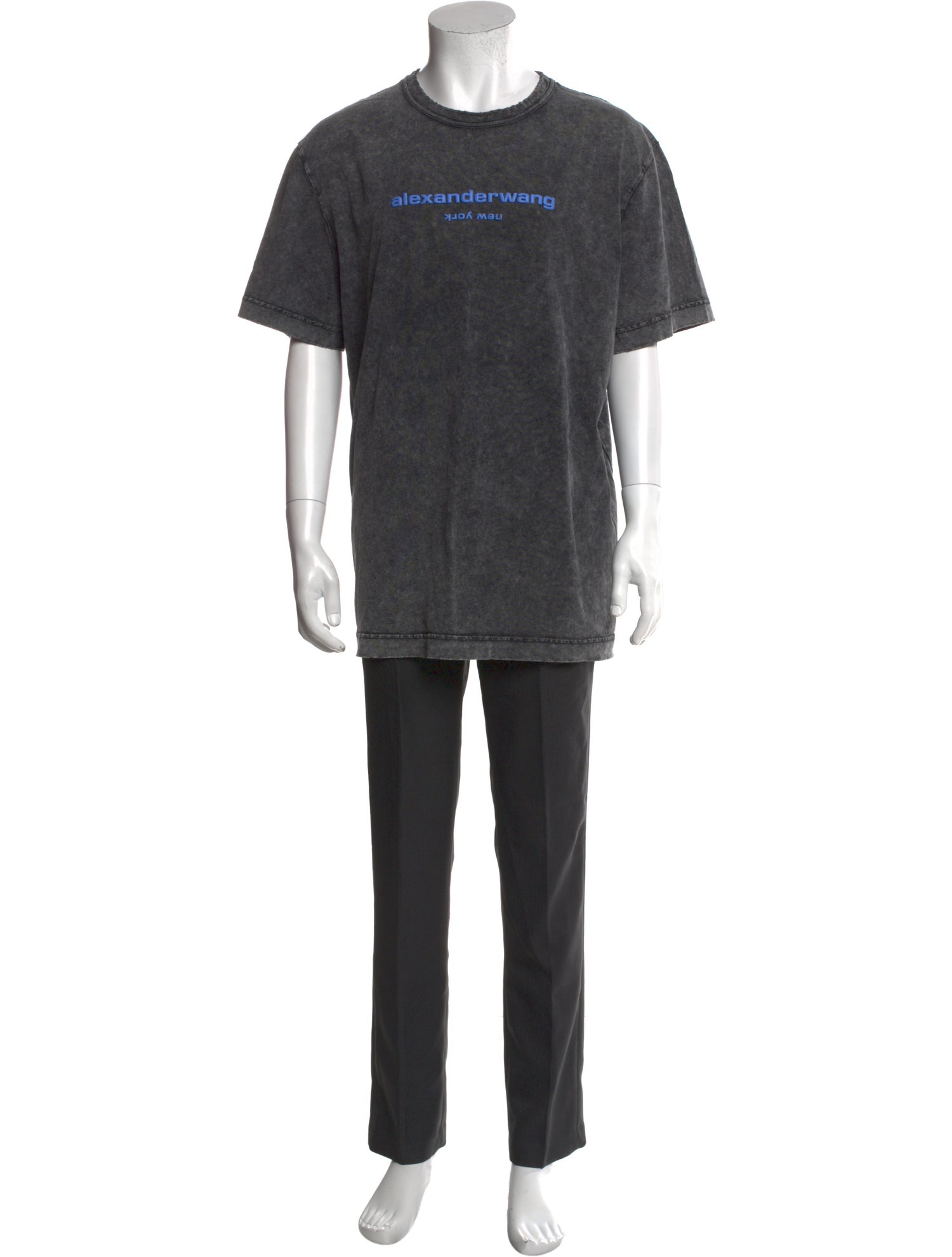 Alexander Wang Graphic Print Crew Neck T-Shirt