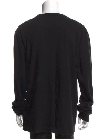 Alexander Wang Crew Neck Long Sleeve T-Shirt