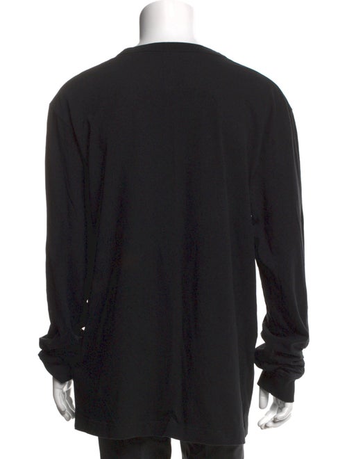 Alexander Wang Crew Neck Long Sleeve T-Shirt