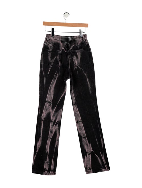 Alexander Wang Mid-Rise Straight Leg Jeans