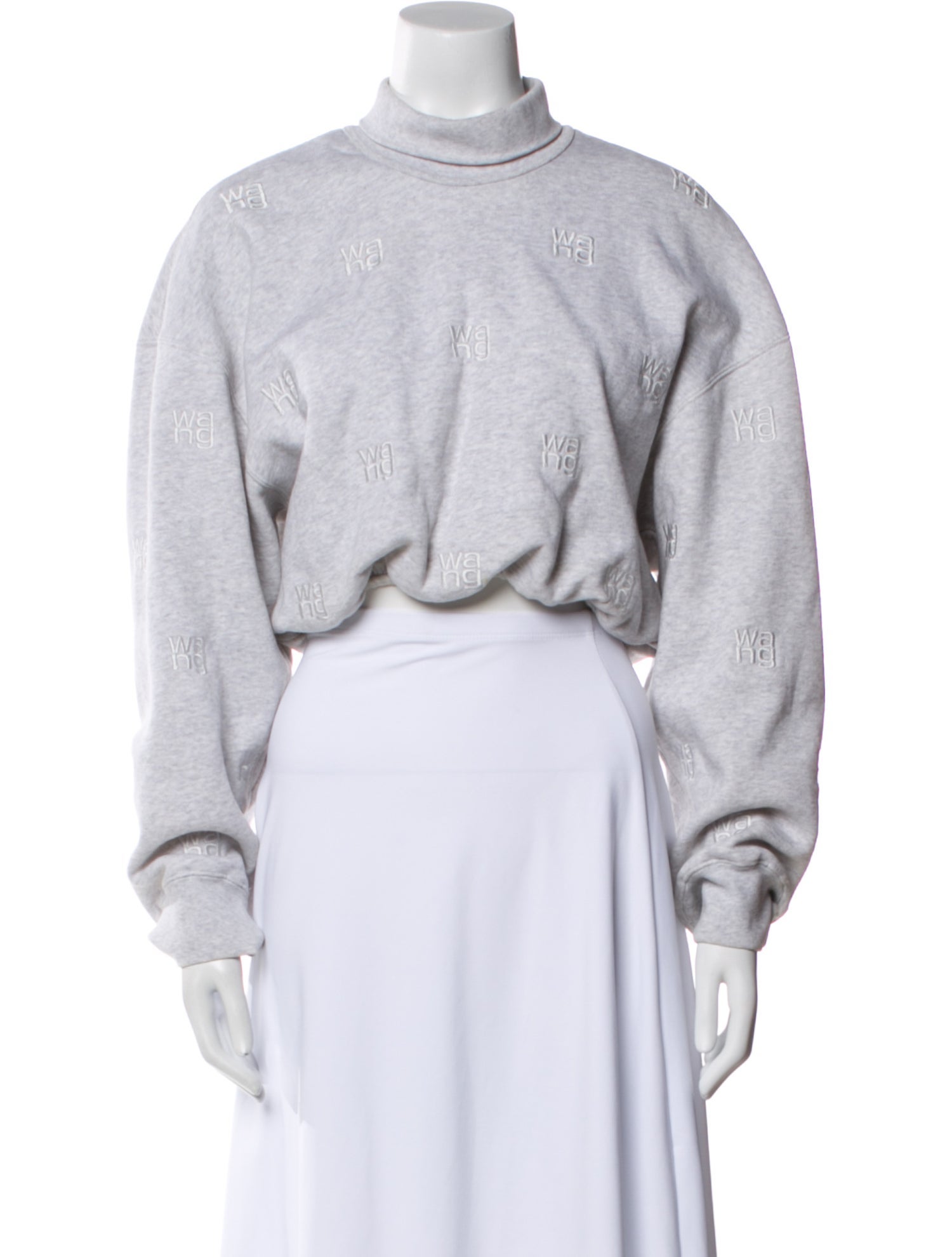 Alexander Wang Turtleneck Long Sleeve Sweatshirt