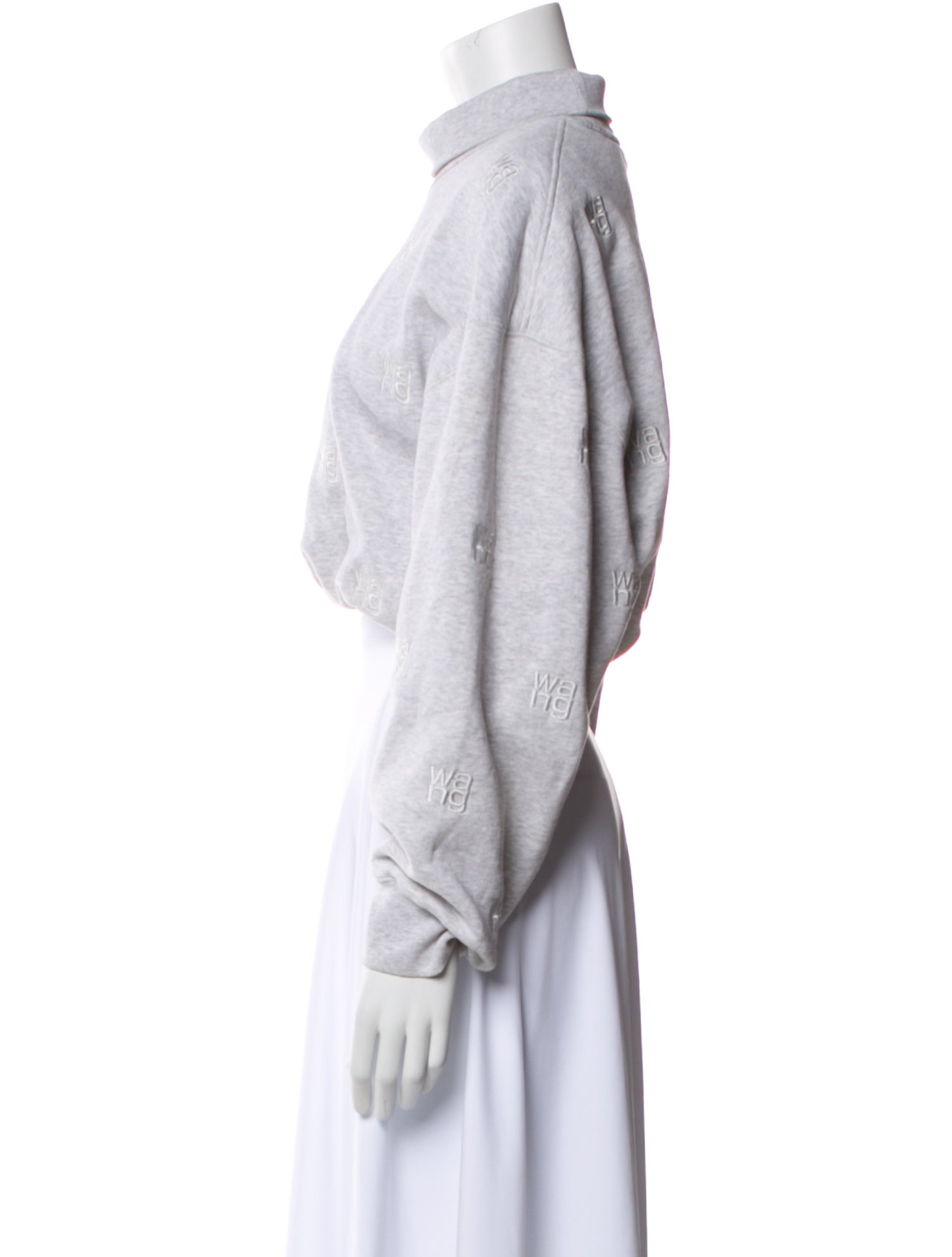 Alexander Wang Turtleneck Long Sleeve Sweatshirt