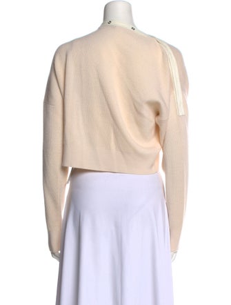 Alexander Wang Merino Wool Bateau Neckline Sweater