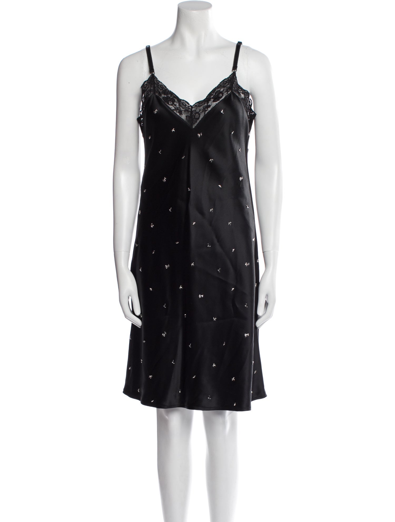 Alexander Wang V-Neck Knee-Length Dress