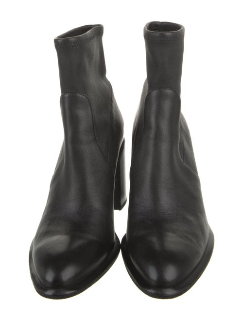 Alexander Wang Leather Sock Boots