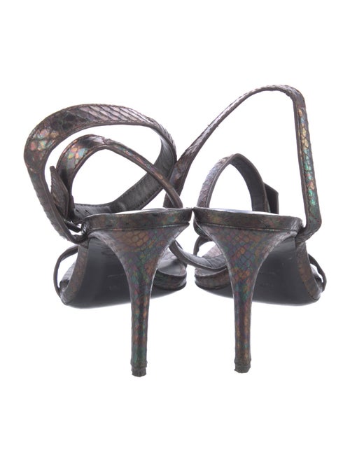 Alexander Wang Embossed Leather Sandals