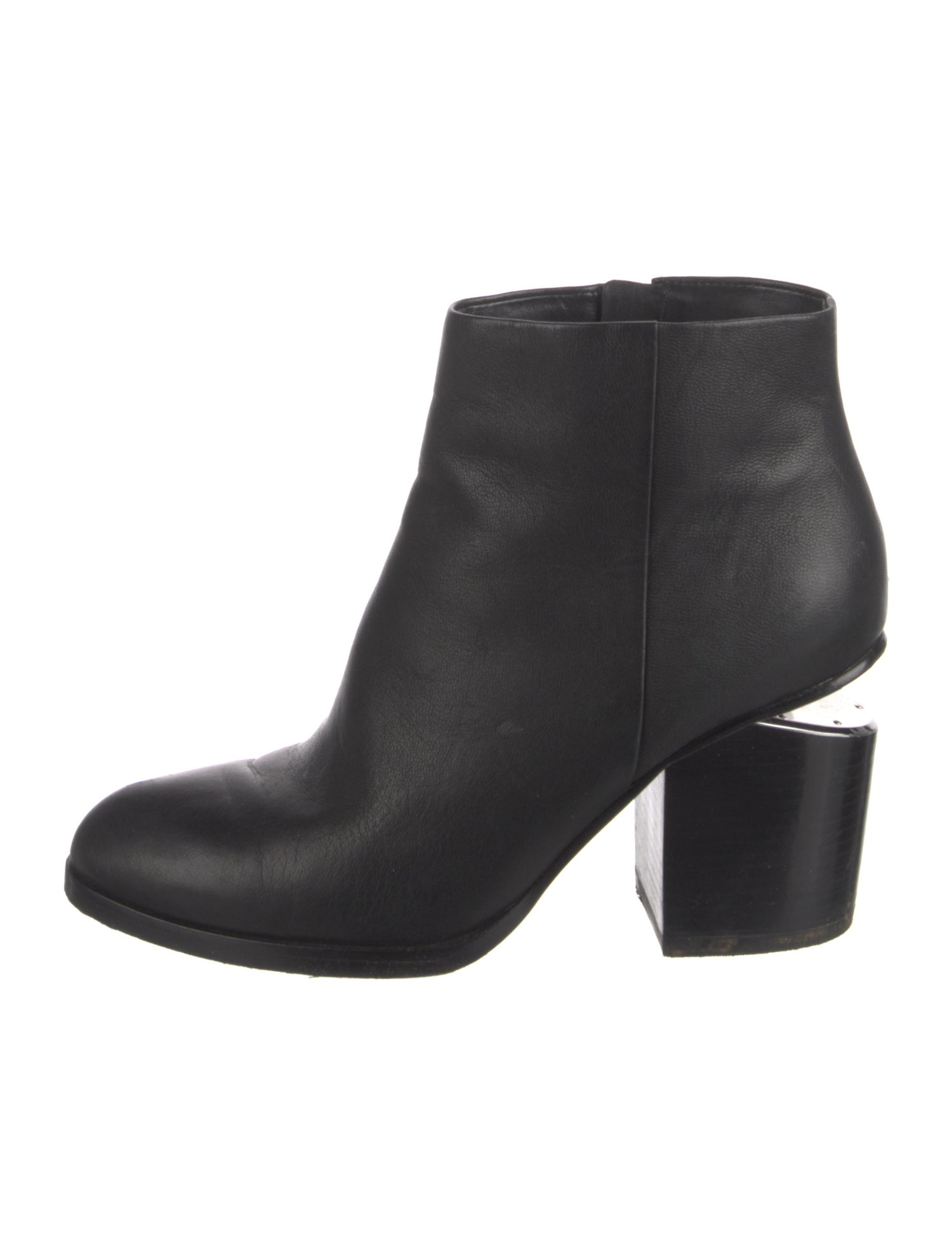 Alexander Wang Leather Cutout Accent Boots