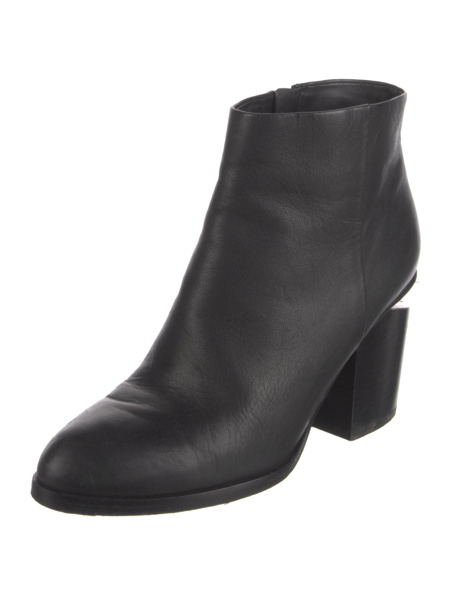 Alexander Wang Leather Cutout Accent Boots