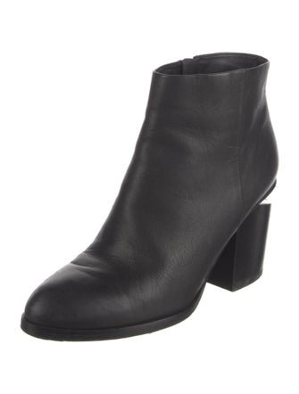 Alexander Wang Leather Cutout Accent Boots