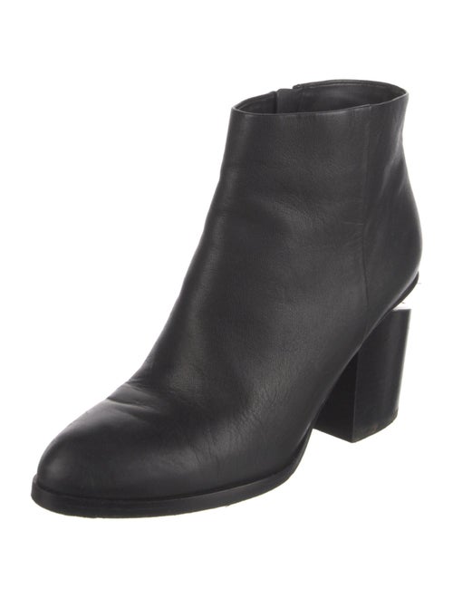 Alexander Wang Leather Cutout Accent Boots