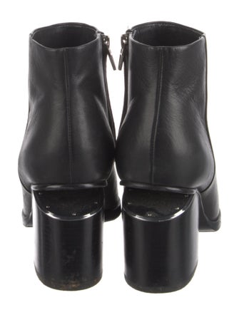 Alexander Wang Leather Cutout Accent Boots