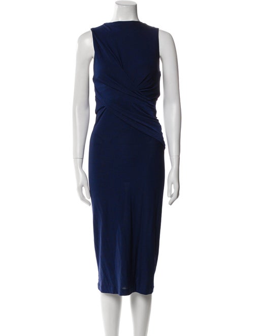 Alexanderwang.T Bateau Neckline Midi Length Dress