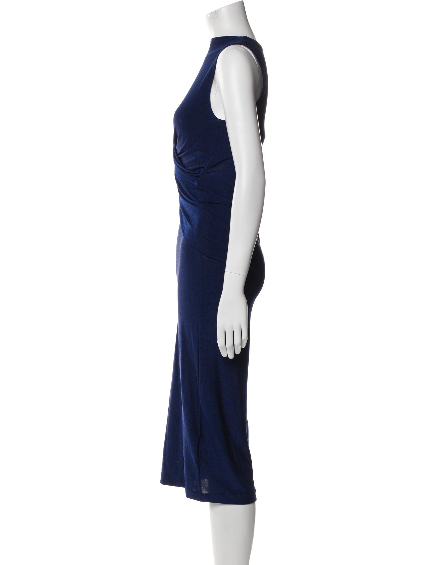 Alexanderwang.T Bateau Neckline Midi Length Dress