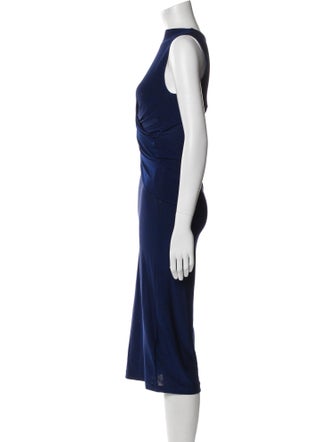 Alexanderwang.T Bateau Neckline Midi Length Dress